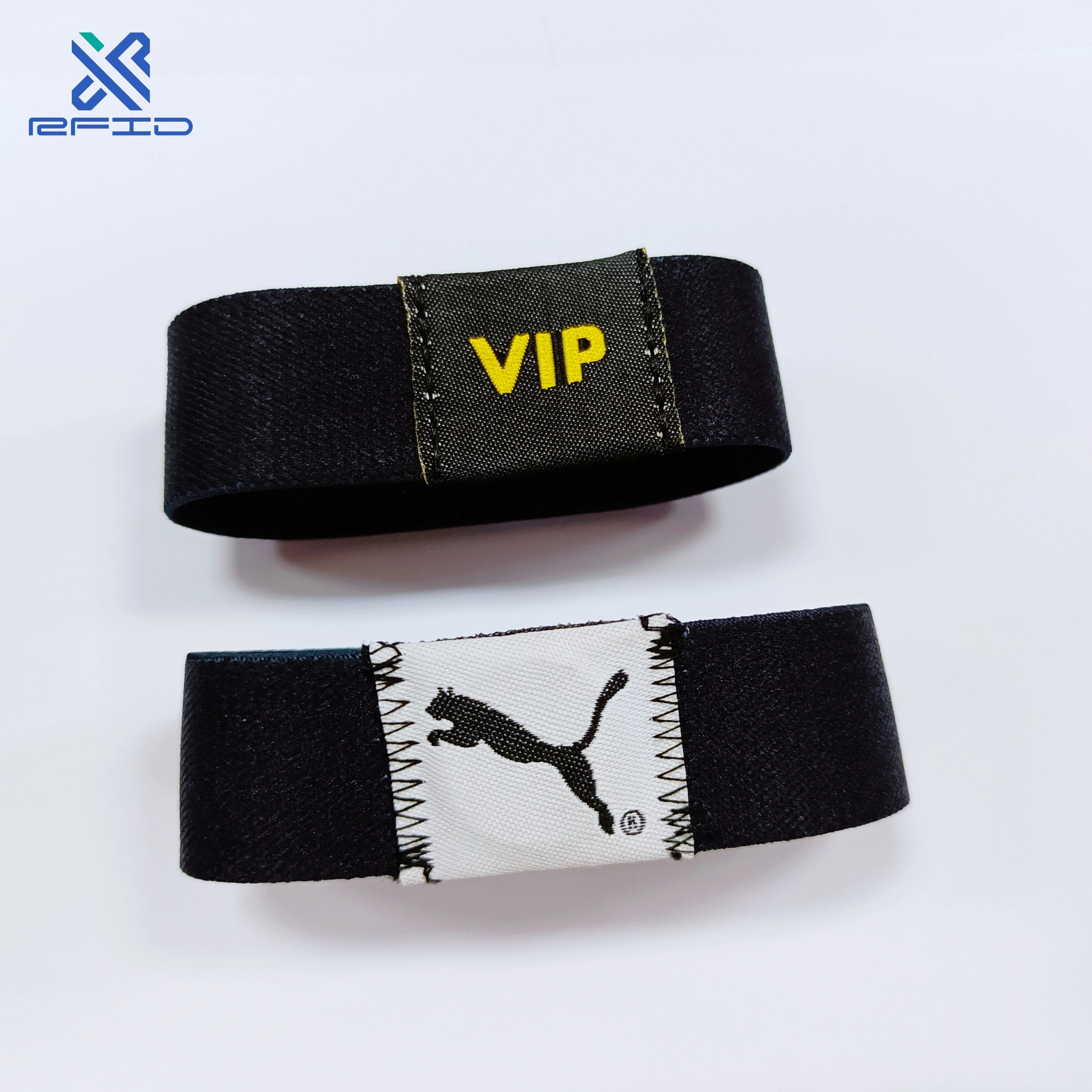 Adjustable Passive RFID elastic Wristband price Silicone RFID Wristband / Bracelet