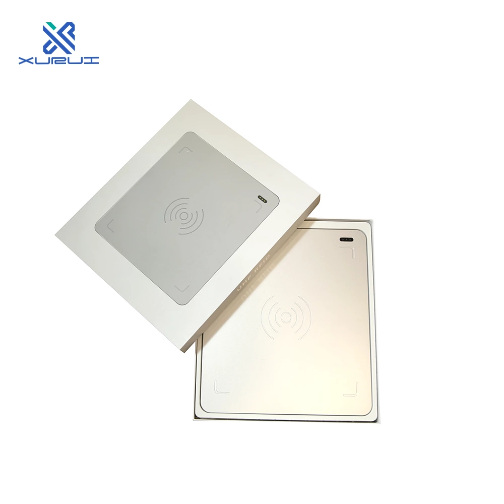 UHF RFID desktop reader use for tag reading & writing with usb interface rfid reader