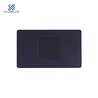 Rfid Metal Card Custom RFID Electronic NFC Frosted Metal Business Card With Logo