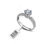 Uhf Rfid Jewelry Tag Self-adhesive Jewellery Label Retail Sticker Inventory Management Tag