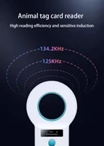 Low Frequency Tag Scanner Handheld Rfid Animal Microchip Reader 134.2khz Rfid Animal Tag Reader