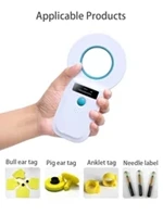 Low Frequency Tag Scanner Handheld Rfid Animal Microchip Reader 134.2khz Rfid Animal Tag Reader