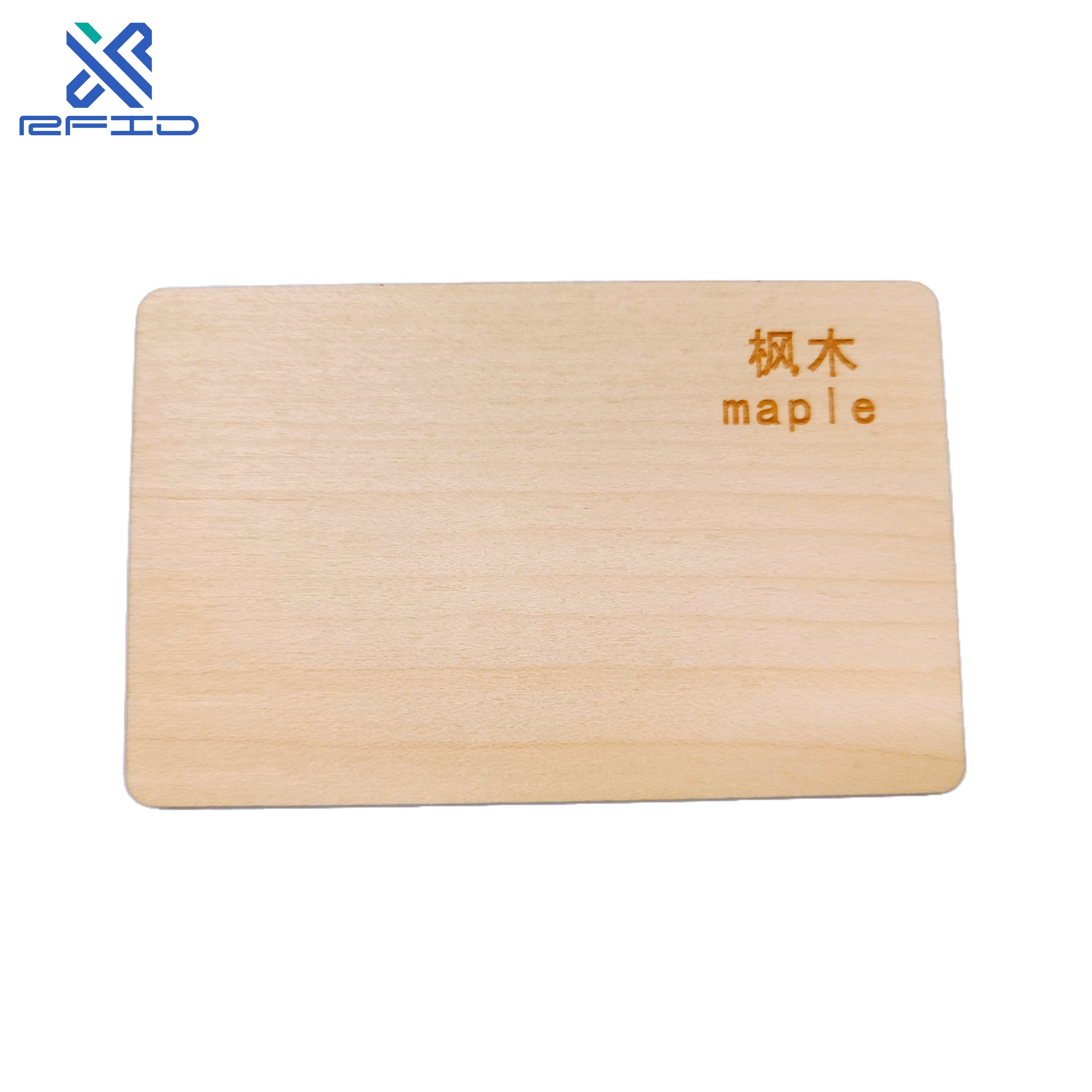 Programmable bamboo wood business Cards RFID ISO14443A Smart NTAG213216 NFC wooden hotel key card