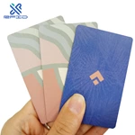Wooden NFC Hotel Key Card 13.56MHz Programmable RFID Wood Card Tag Chip 213/215/216