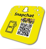 Custom Waterproof QR Code NFC menu Food Ordering Tag for Restaurants