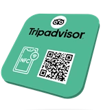 Custom Waterproof QR Code NFC menu Food Ordering Tag for Restaurants