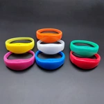Sound Activated Flashing LED Wristband for Events Rave Party Silicone LED Bracelet for Festival by Voice Control