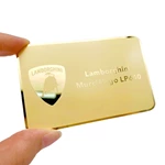 Stainless Steel RFID Mirror Product Black Business Metal NFC Card