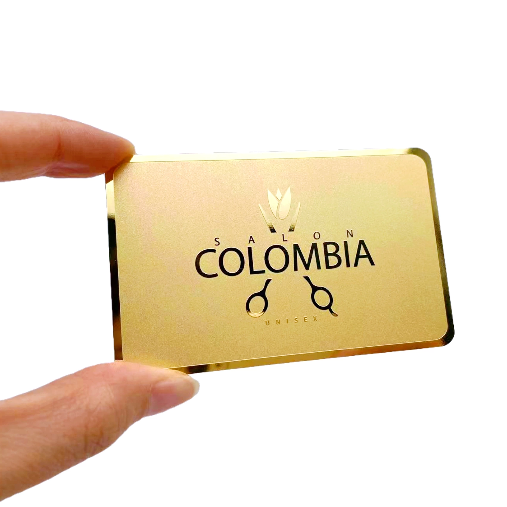 Stainless Steel RFID Mirror Product Black Business Metal NFC Card