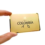 Stainless Steel RFID Mirror Product Black Business Metal NFC Card