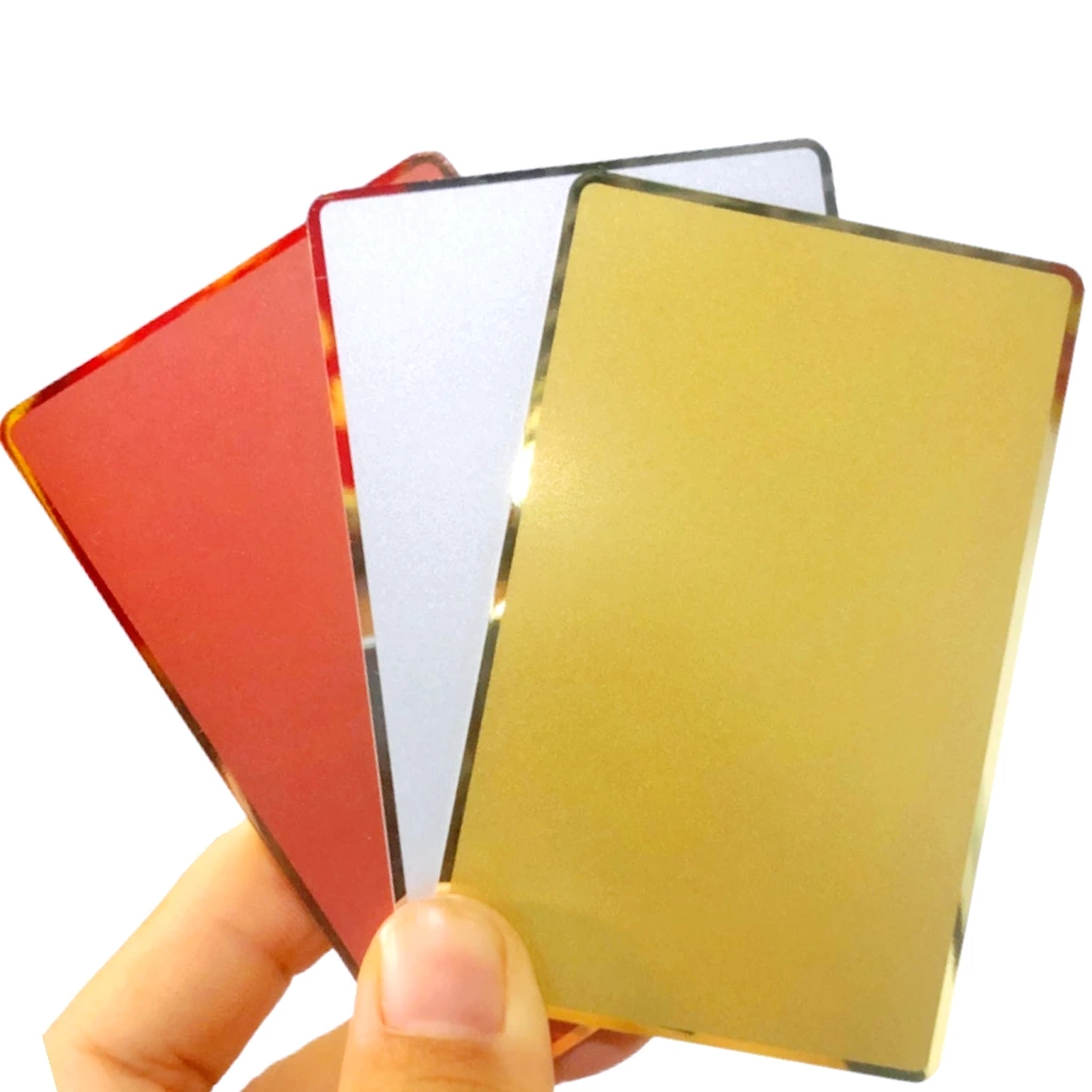 Stainless Steel RFID Mirror Product Black Business Metal NFC Card