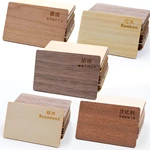 Programmable bamboo wood business Cards RFID ISO14443A Smart NTAG213/216 NFC wooden hotel key card