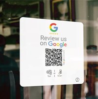 13.56mhz nfc tag for restaurant menu nfc social media tag sticker google review card