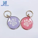 13.56MHz NFC Pet ID Tag QR Code RFID Pet Tracking Tag Electronic Dog Collar
