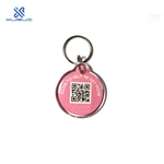 13.56MHz NFC Pet ID Tag QR Code RFID Pet Tracking Tag Electronic Dog Collar