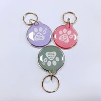 13.56MHz NFC Pet ID Tag QR Code RFID Pet Tracking Tag Electronic Dog Collar