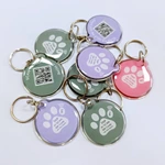 13.56MHz NFC Pet ID Tag QR Code RFID Pet Tracking Tag Electronic Dog Collar