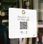 Custom Logo Printing 13.56MHz Plastic Programmable RFID Contactless Google Review NFC business review Card