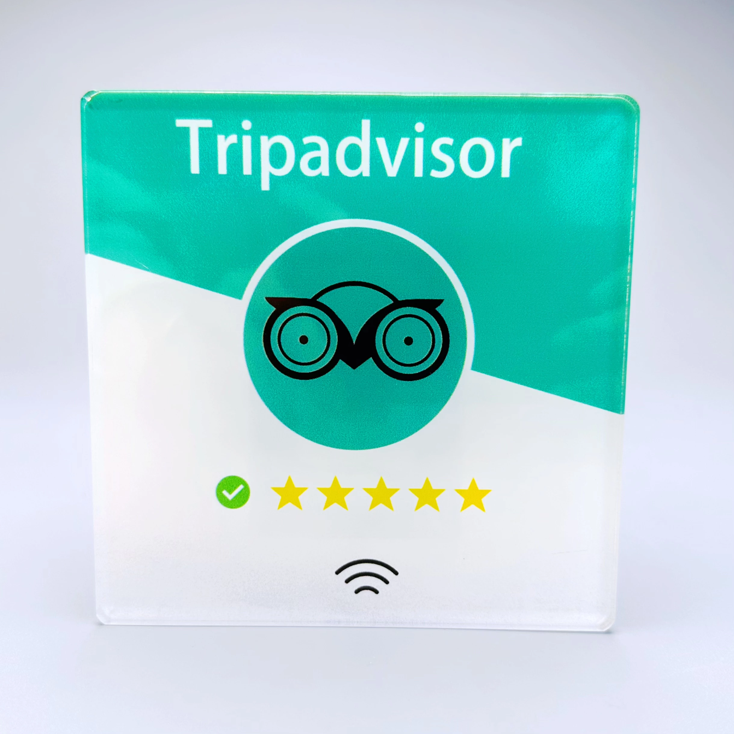 Custom Waterproof QR Code NFC menu Food Ordering Tag for Restaurants