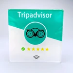 Custom Waterproof QR Code NFC menu Food Ordering Tag for Restaurants