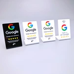 Table Menu Tent Restaurant Menu Card Holder stand with NFC Chip