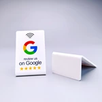 Table Menu Tent Restaurant Menu Card Holder stand with NFC Chip