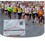 complete rfid sports marathon race timing systems with free software 8ports 4ports reader / floor mat antenna/ dogbone bib tag