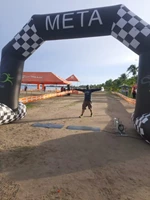 complete rfid sports marathon race timing systems with free software 8ports 4ports reader / floor mat antenna/ dogbone bib tag