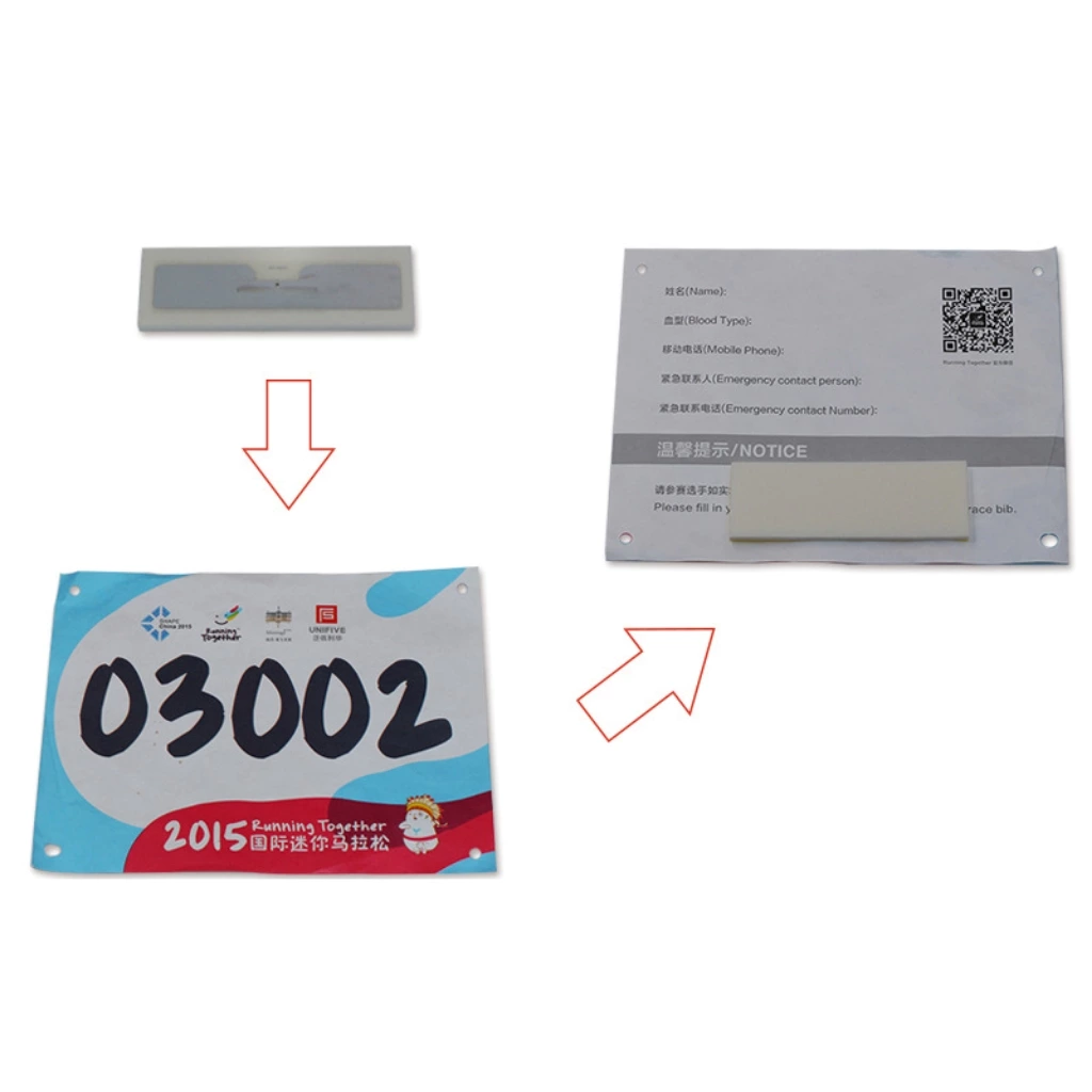 complete rfid sports marathon race timing systems with free software 8ports 4ports reader / floor mat antenna/ dogbone bib tag