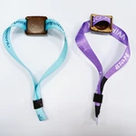 RFID Customized LOGO Coconut Shell Waterproof Fabric Nfc Rfid Bracelet Wristband For Event