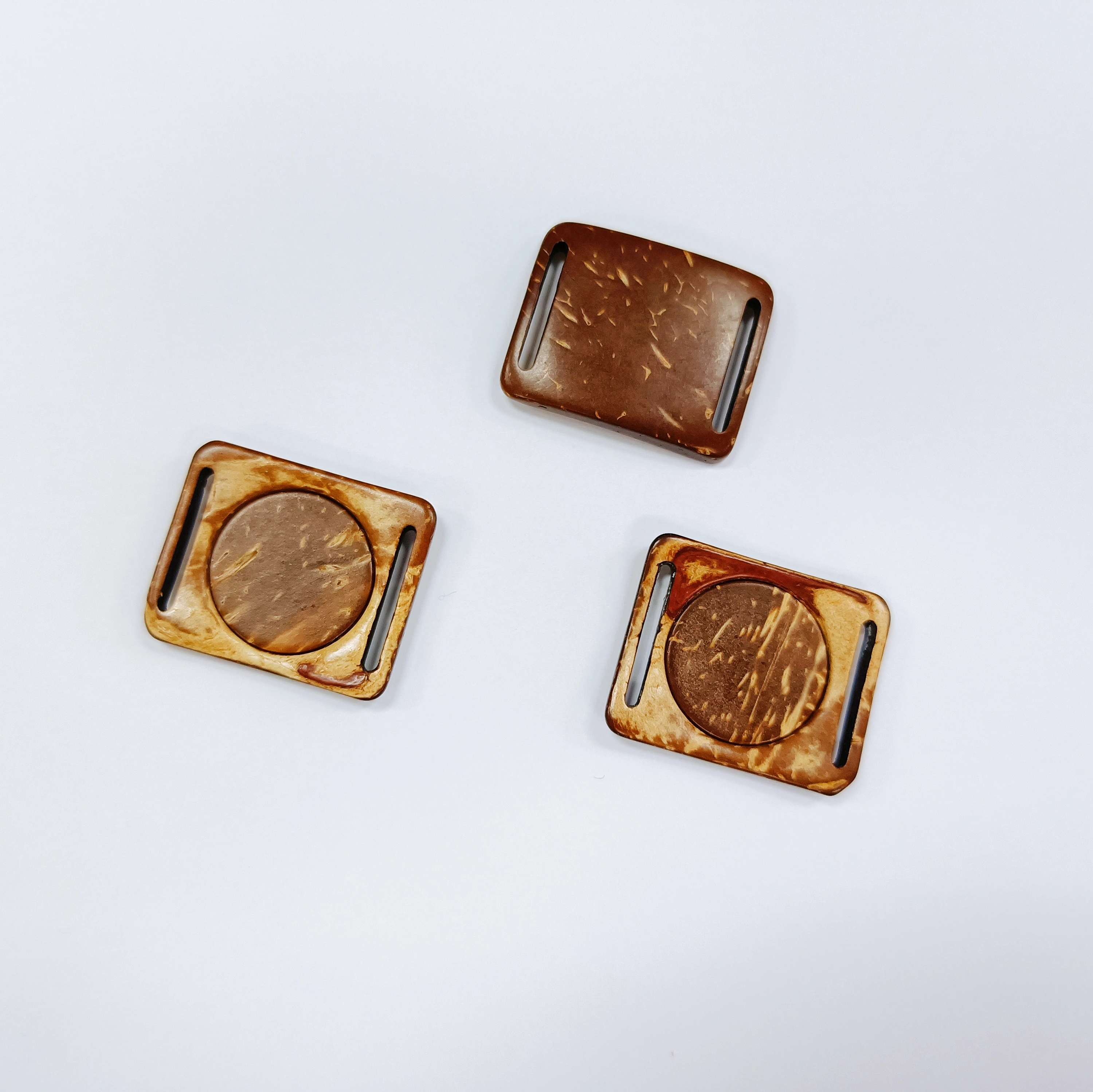 RFID Customized LOGO Coconut Shell Waterproof Fabric Nfc Rfid Bracelet Wristband For Event