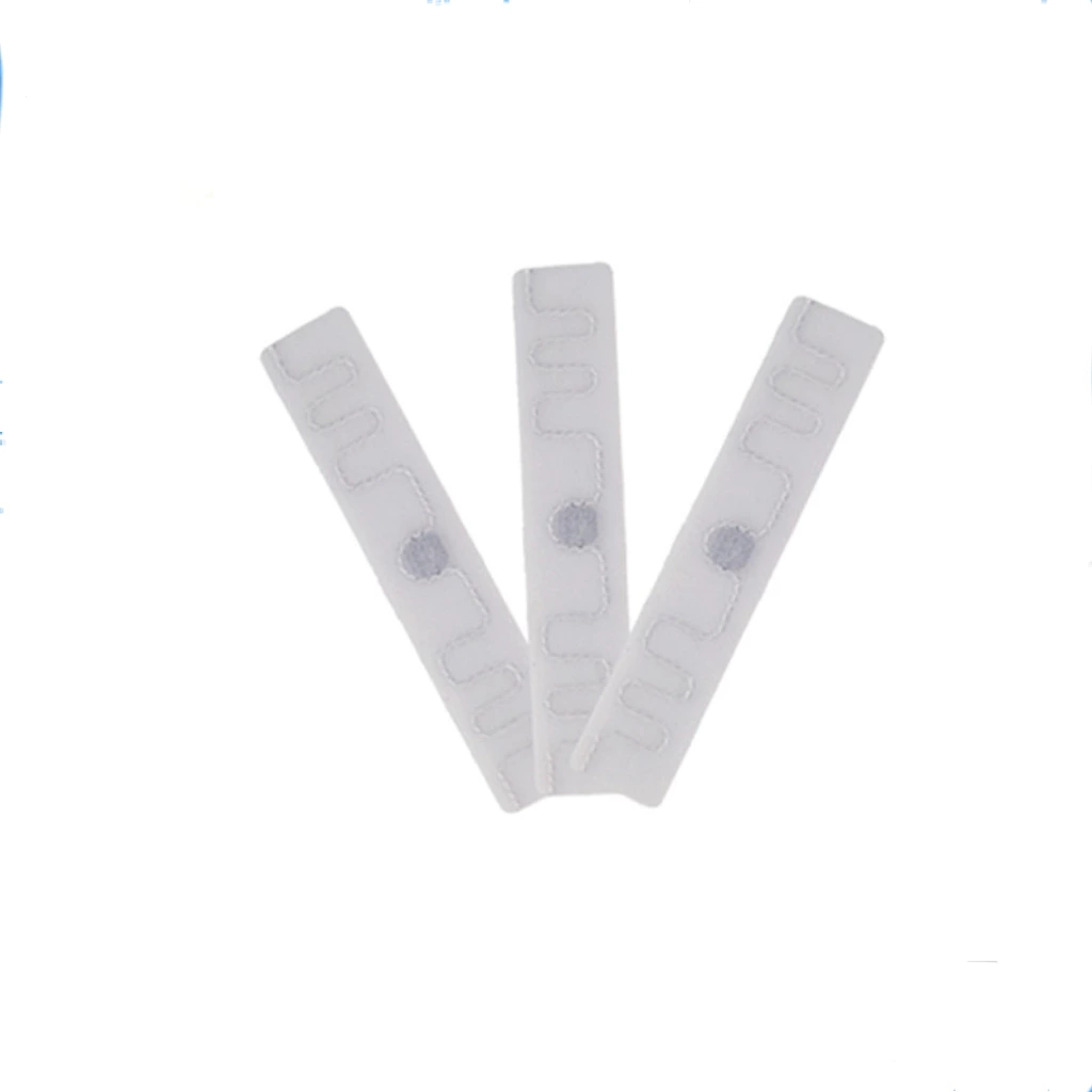 laundry clothes tagging 865-867 mhz uhf white fabric rfid laundry tags for Clothes Management
