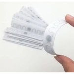 laundry clothes tagging 865-867 mhz uhf white fabric rfid laundry tags for Clothes Management