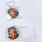 Portable Keychain Rfid Tags CD-R NFC Smini Album Music CD Jewel Box Album Photo Display Box Mini Music Album Case
